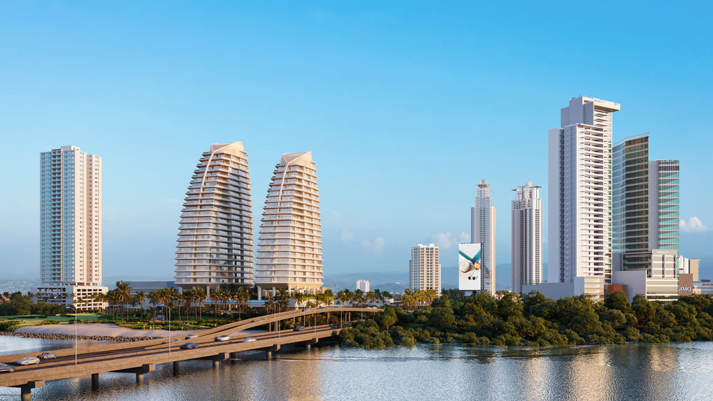 Proyectos de apartamentos en Panamá frente al mar para inversores de Chile